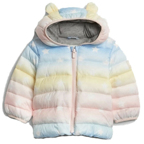 gap ombre puffer jacket